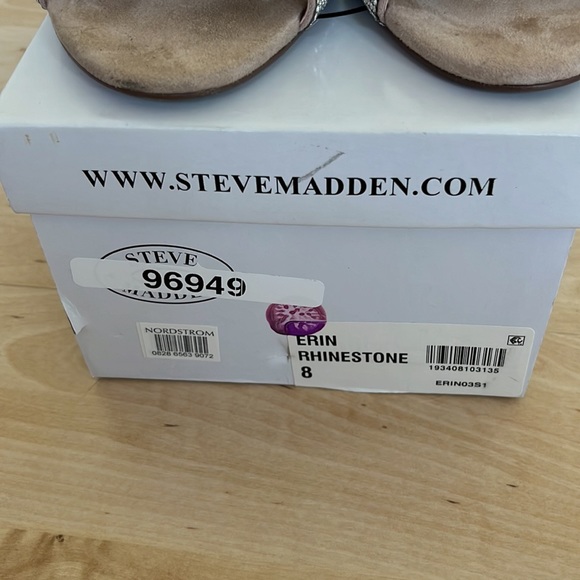 Steve Madden Rhinestone shoes size 8 - Picture 3 of 5